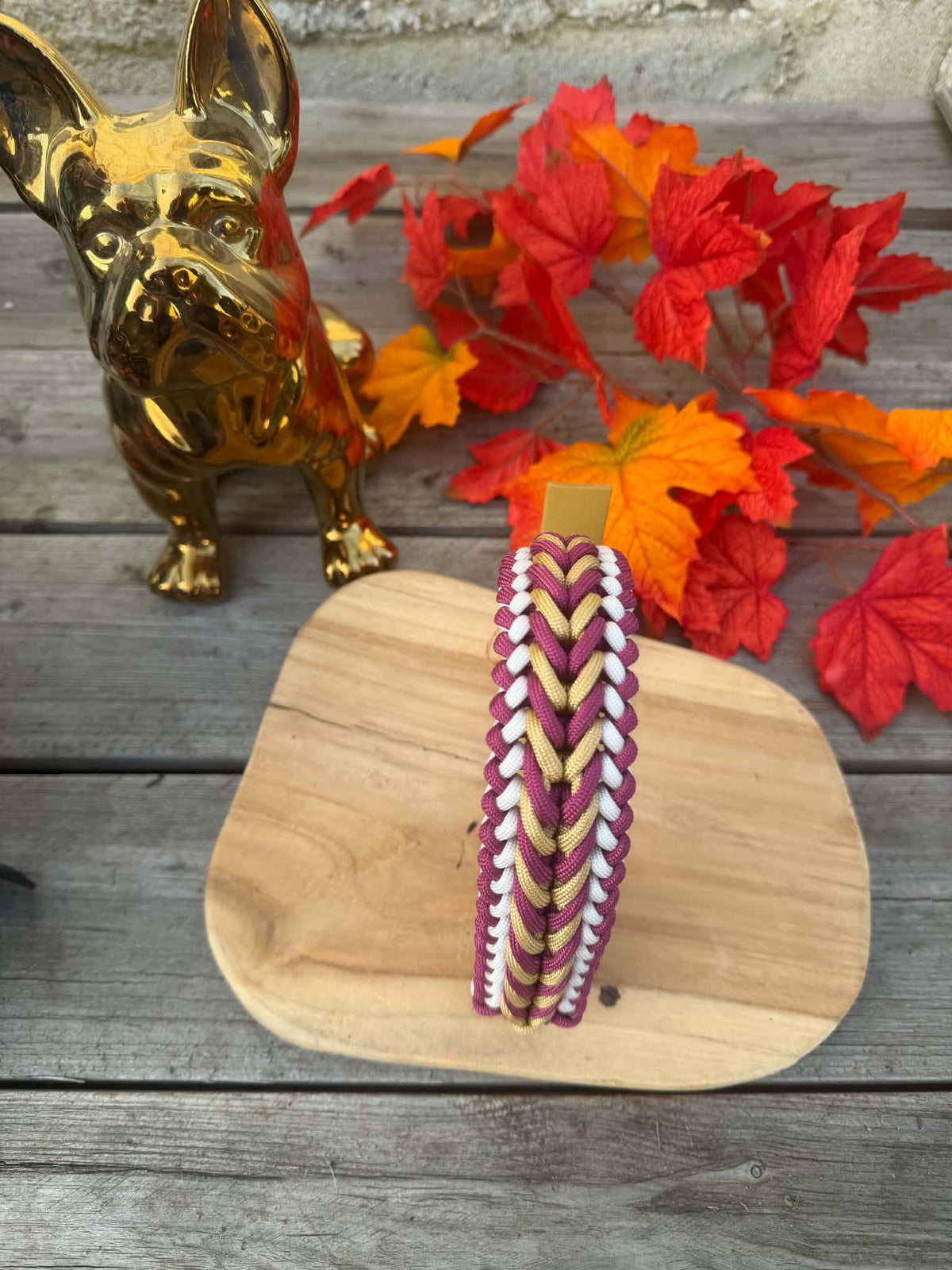 Collier Chien Paracorde - Happy