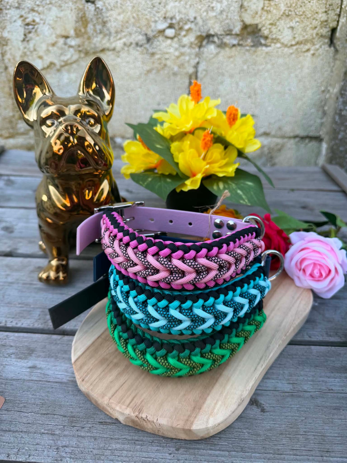Collier paracorde chien - Diamond