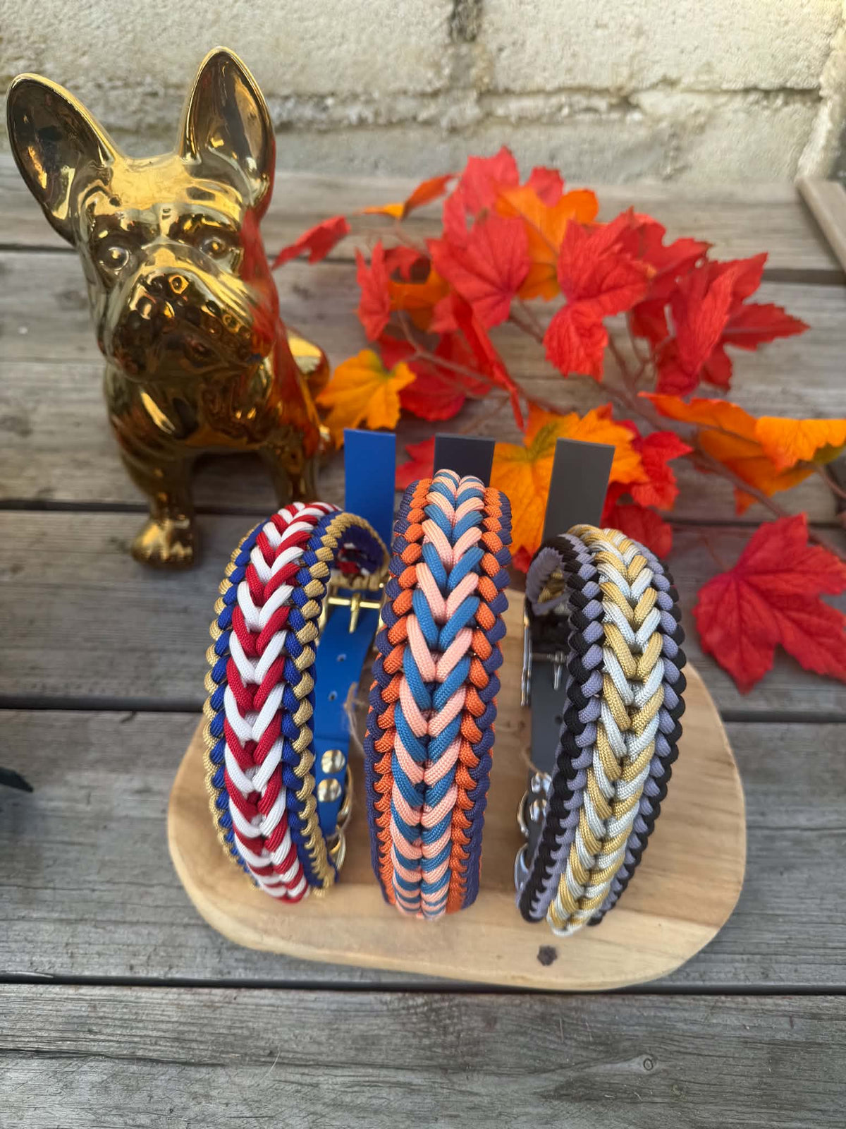 Collier Chien Paracorde - Happy