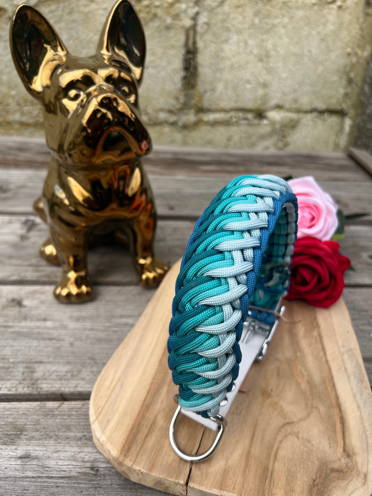 Collier Tressé en Paracorde pour Chien - Wave (Résistant & Durable)