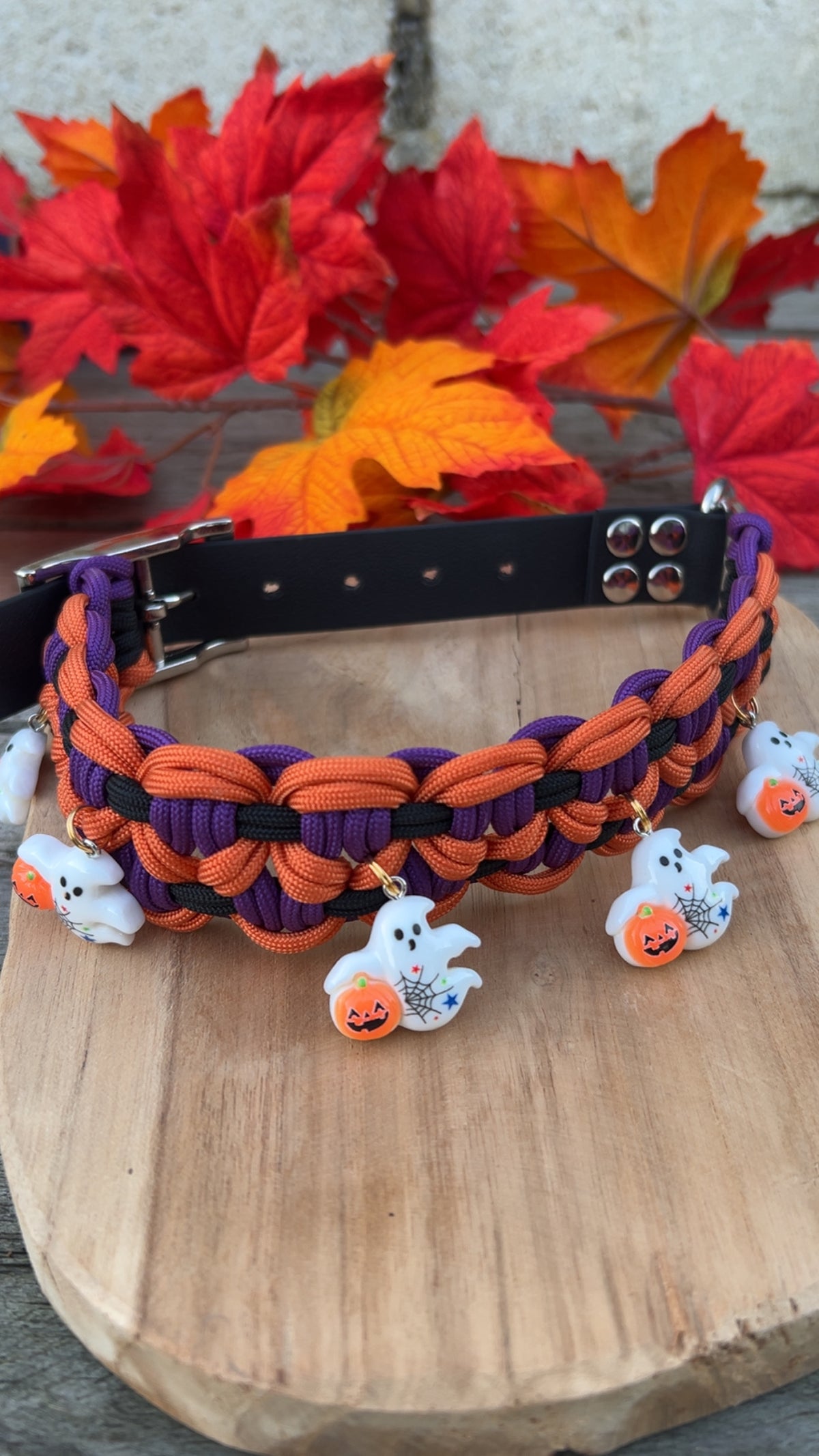 Collier Chien Paracorde - REY HALLOWEEN