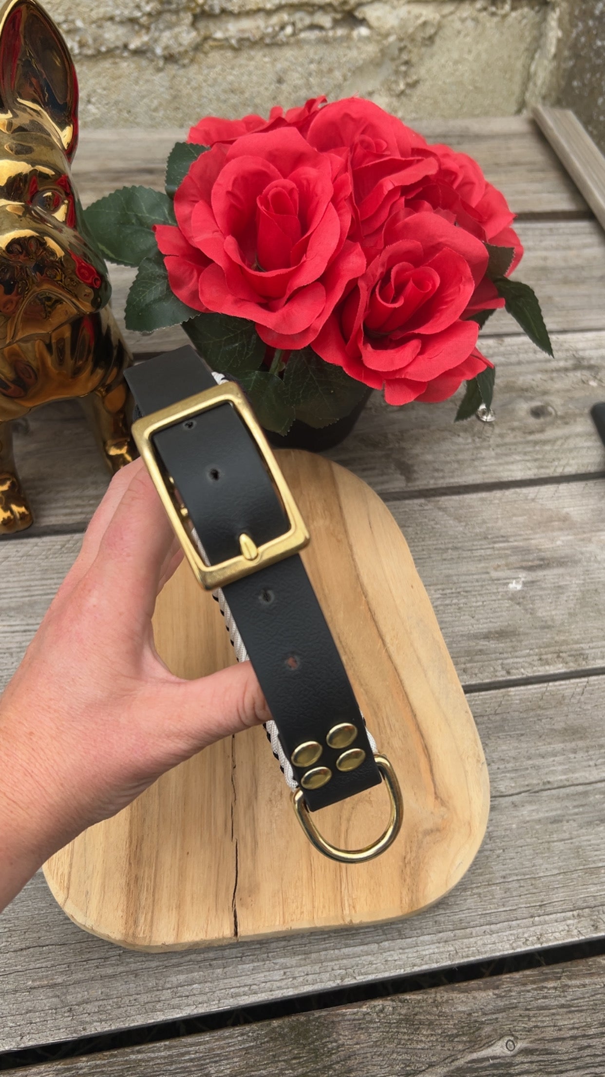Collier Paracorde Chien - Happy Bee 🐝
