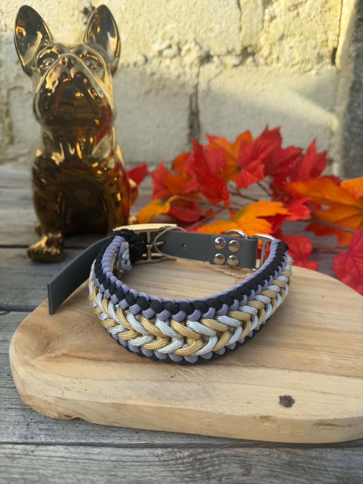 Collier Chien Paracorde - Happy