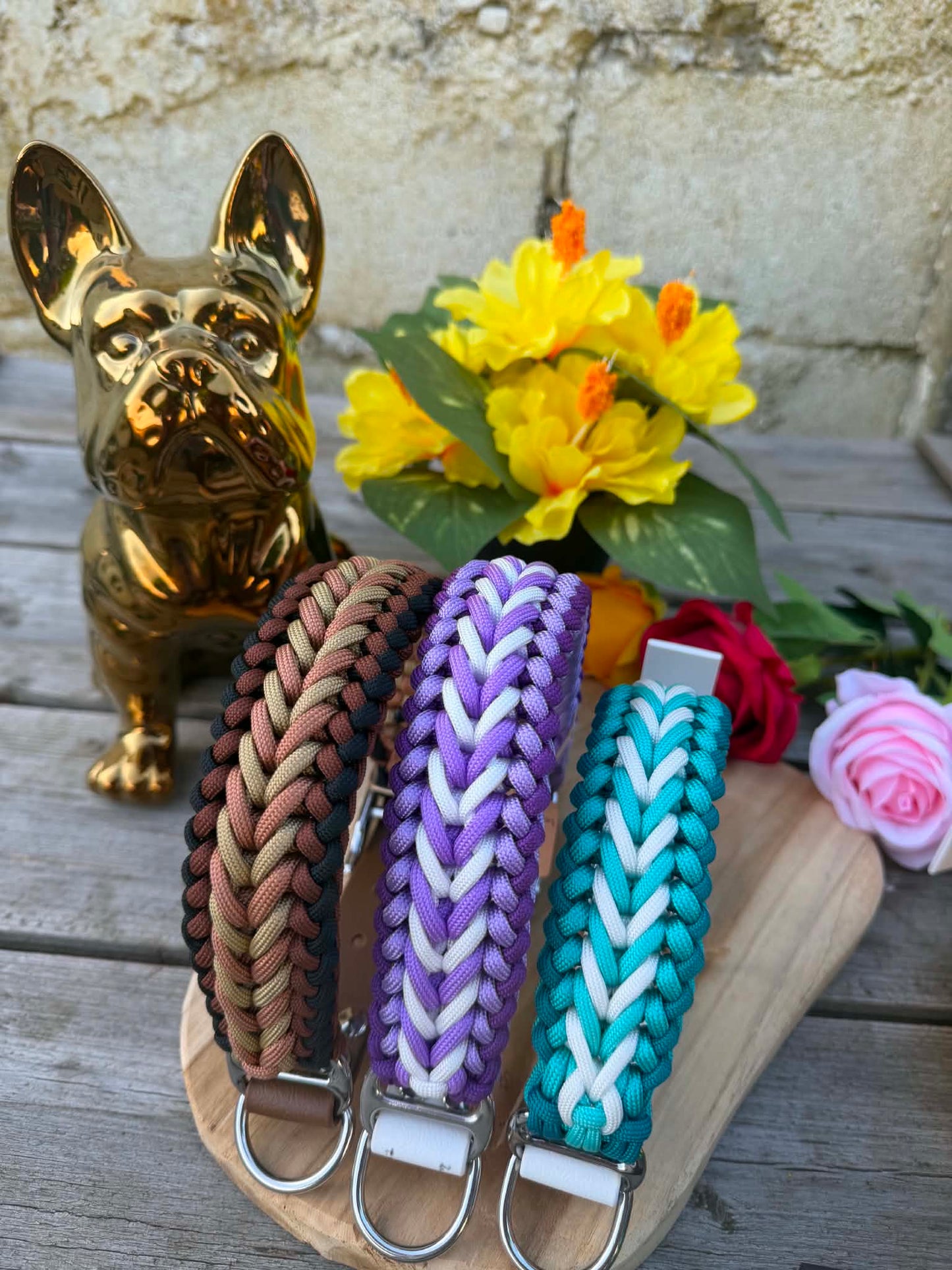 Collier Paracorde Chien - Happy