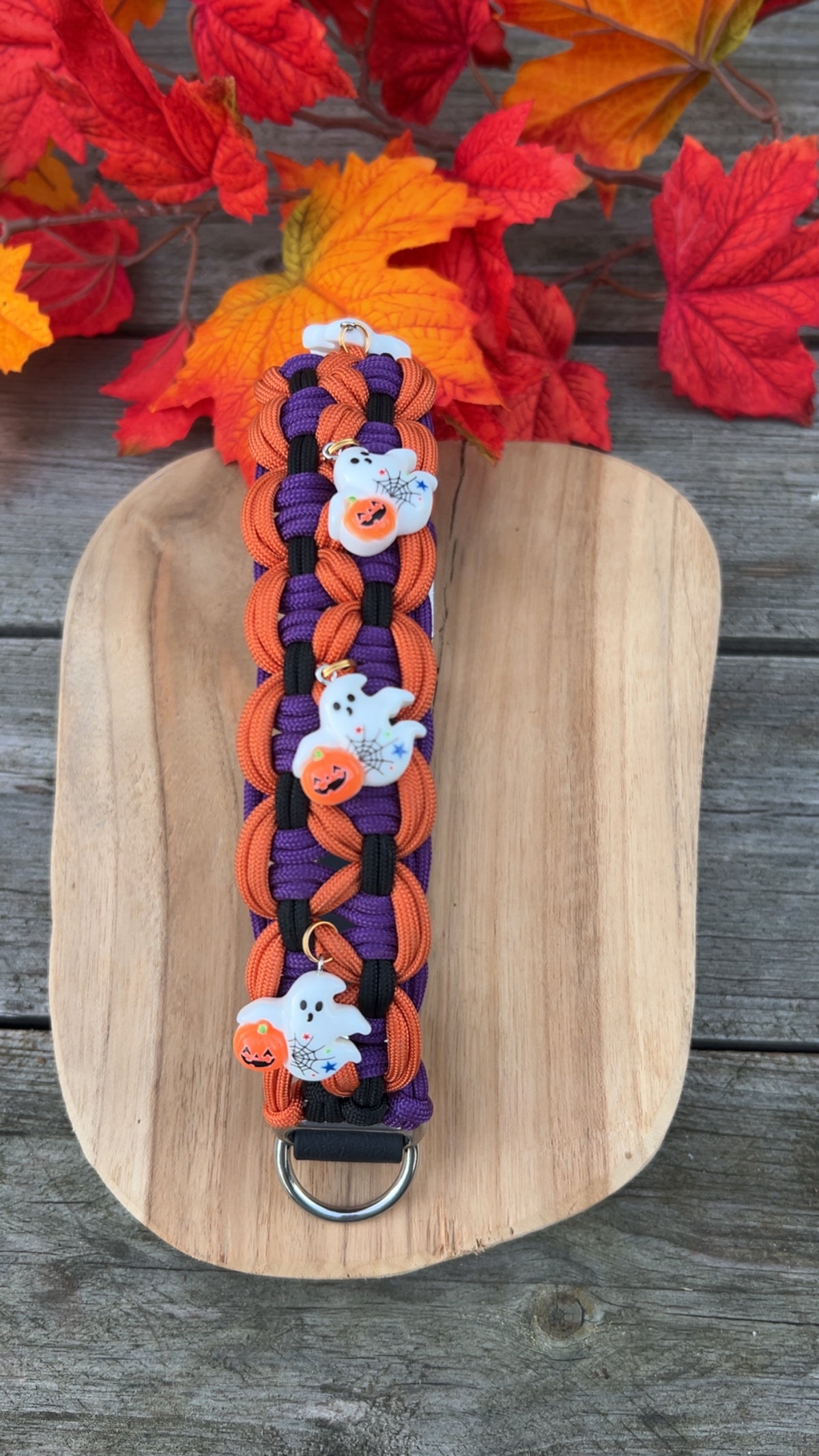 Collier Chien Paracorde - REY HALLOWEEN