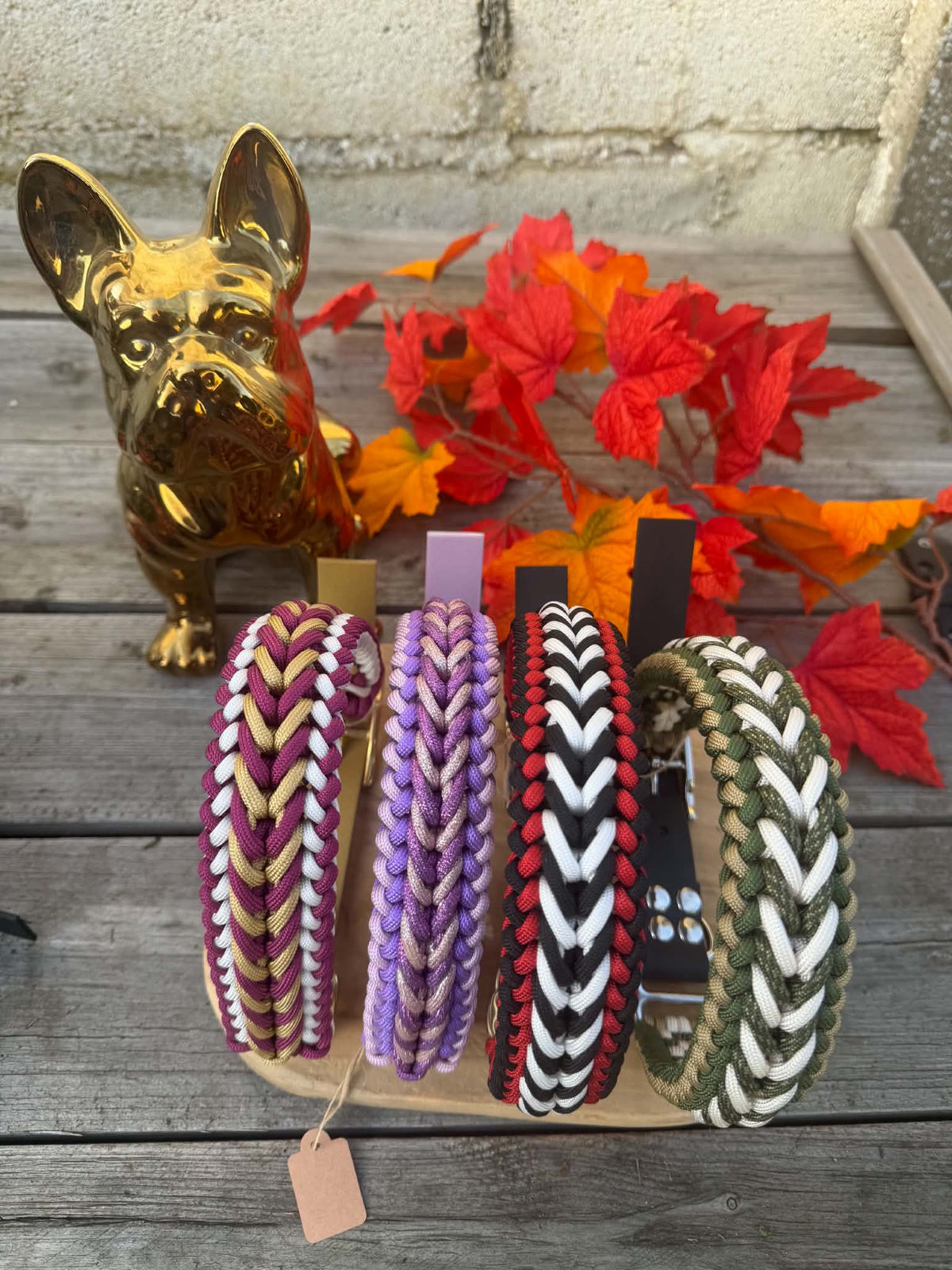 Collier Chien Paracorde - Happy
