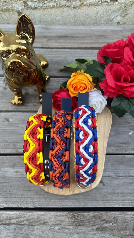 Collier Tressé en Paracorde pour Chien - MYSTIK