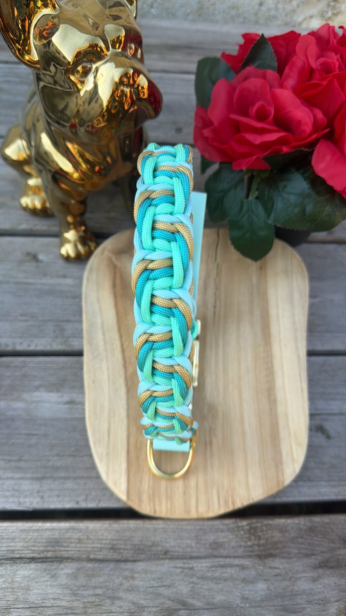 Collier Tressé en Paracorde pour Chien - ZIGZAG