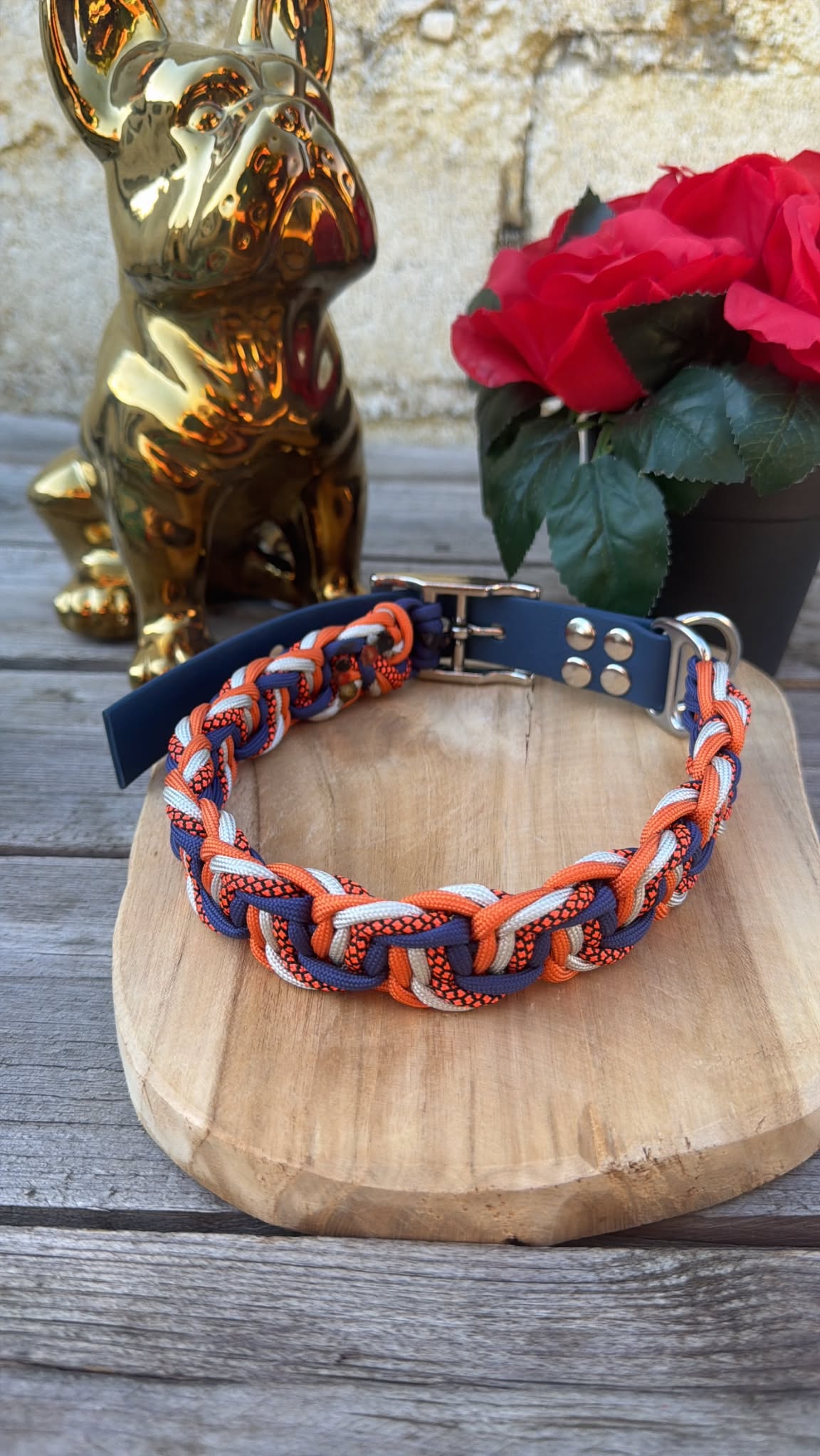 Collier Tressé en Paracorde pour Chien - ZIGZAG
