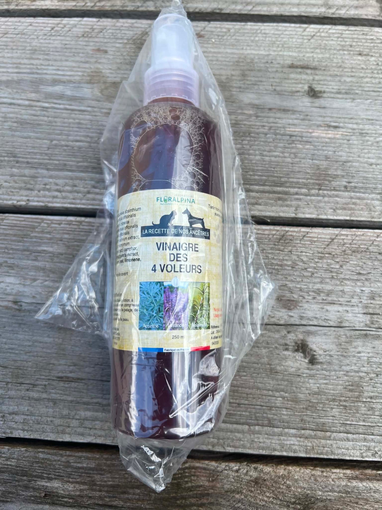 Vinaigre des 4 voleurs 250ml