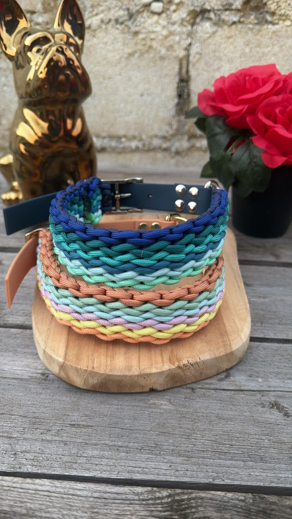 Collier Tressé en Paracorde pour Chien - SUMMER