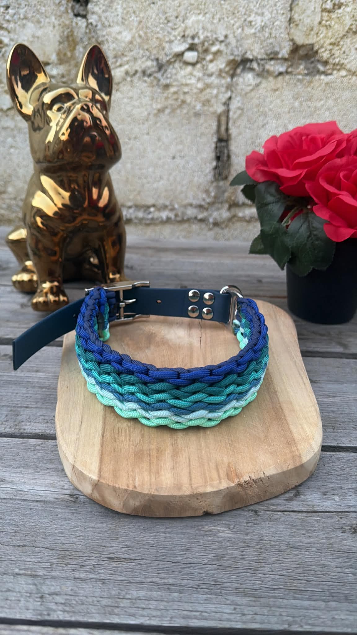 Collier Tressé en Paracorde pour Chien - SUMMER